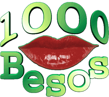 1000 Besos Spanisch Nachrichten 