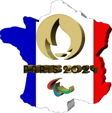Logo Paralímpico 02 Juegos Olímpicos Paris 2024 Deportes 