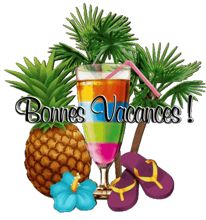 16 Transparent Background Bonnes Vacances French Messages 