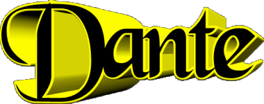 Dante D MASCULINO - Alemania Nombre 