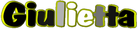Giulietta G FEMENINO - Italia Nombre 