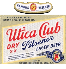 Utica USA Bier Getränke 