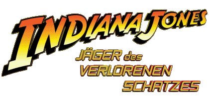 German Logo and the Raiders of the Ark Indiana Jones Movies International Multi Media 