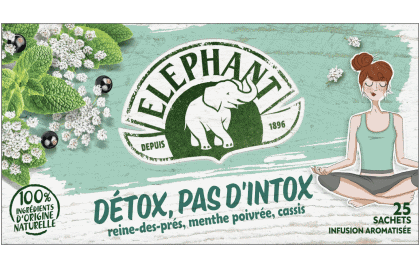 Détox pas d&#039;intox-Détox pas d&#039;intox Eléphant Tè - Infusi Bevande 