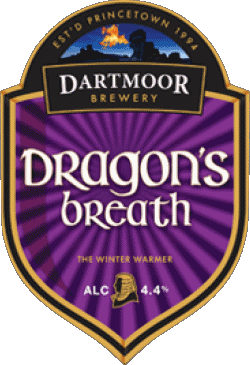 Dragon's Breath-Dragon's Breath Dartmoor Brewery UK Birre Bevande 