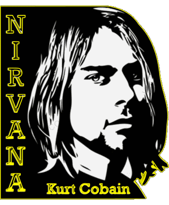 Kurt Cobain-Kurt Cobain Nirvana Rock USA Música Multimedia 