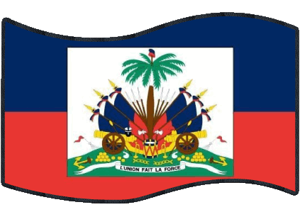 Rectangle Haïti Amériques Drapeaux 