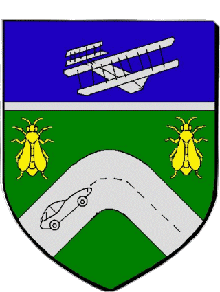 Wappen-Wappen MULSANNE 72 Abteilungen - Städte Frankreich Fahnen 