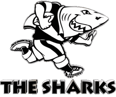The Sharks Sud Africa Rugby - Club Mondo - Logo Sportivo 