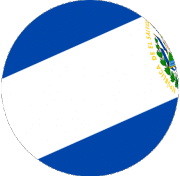 Esfera - Cubo El Salvador América Banderas 