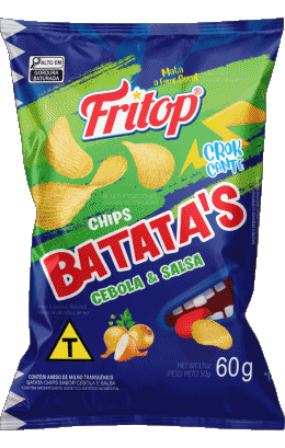Fritop Brazil Snack - Chips - Crips Food 