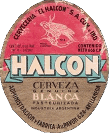 Halcon Argentina Beers Drinks 
