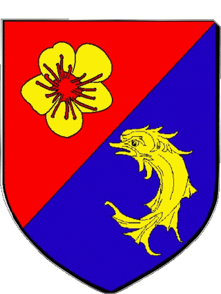 Blasone-Blasone SAINT RAMBERT D ALBON 26 Dipartimenti - Città Francia Bandiere 