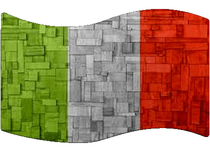 Rectangle National Italy Europe Flags 