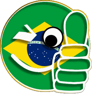 Smiley - OK Brasil América Banderas 