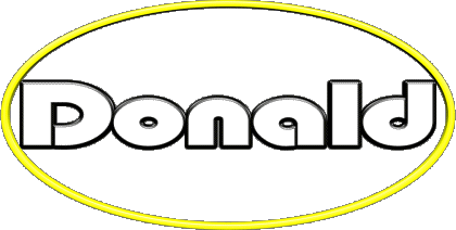 Donald D MASCULIN - UK - USA Prénoms 