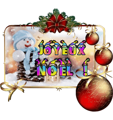 Serie 12 Joyeux Noël French Messages 