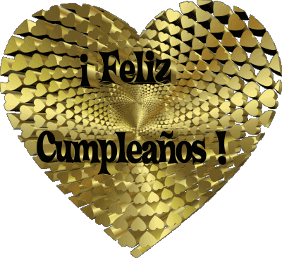 010 Corazón Feliz Cumpleaños Spanish Messages 