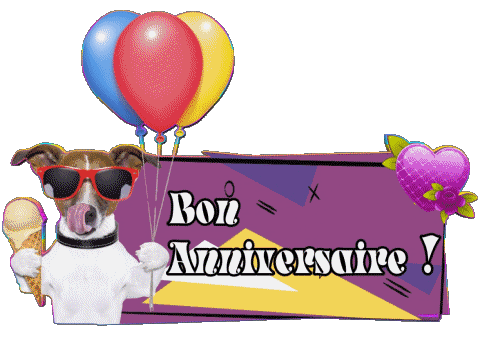 006 Animaux Bon Anniversaire French Messages 