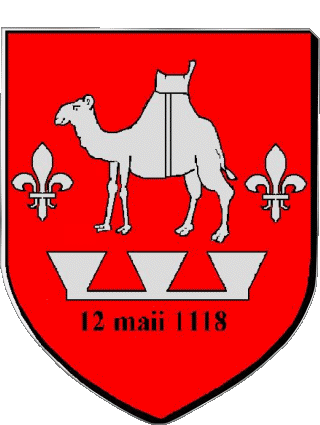 Blasón-Blasón LA COURONNE 16 Departamentos - Ciudades Francia Banderas 