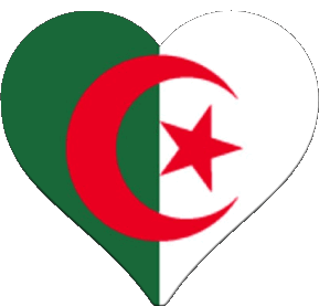 Algérie Algérie Afrique Drapeaux 