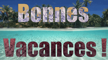 001 Animated Background Bonnes Vacances French Messages 
