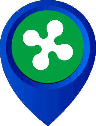 Epingle de Localisation Lombardie Italie Europe Drapeaux 