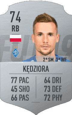 Tomasz Kedziora Polen F I F A - Karten Spieler Videospiele Multimedia 