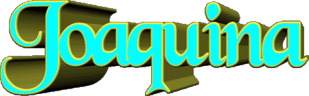 Joaquina J FEMMINILE - Spagna Nome 