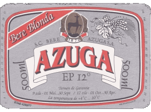 Azuga Rumania Cervezas Bebidas 