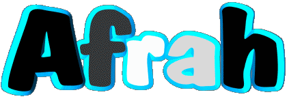 Afrah A FEMENINO - Magreb Musulmán Nombre 