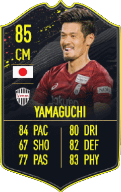 Hotaru Yamaguchi Japon F I F A - Joueurs Cartes Jeux Vidéo Multi Média 