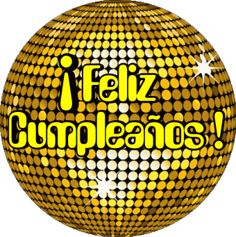 013 Fond Transparent Abstracto - Geométrico Feliz Cumpleaños Espagnol Messages 