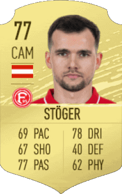 Kevin Stöger Austria F I F A - Jugadores  cartas Vídeo Juegos Multimedia 