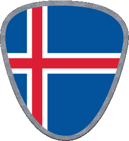 Form Iceland Europe Flags 