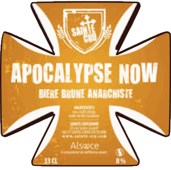 Apocalypse now-Apocalypse now Sainte Cru Frankreich Bier Getränke 