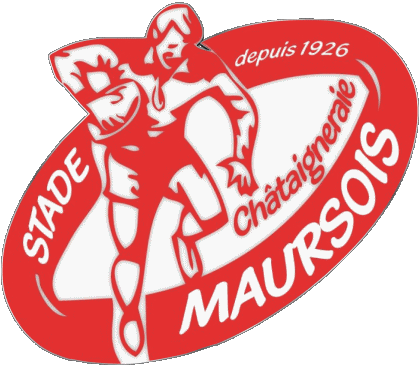 Stade Maursois Chataigneraie Dept 15 Rugby Club Francia Logo Sportivo 