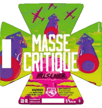 Masse critique-Masse critique Sainte Cru France mainland Beers Drinks 