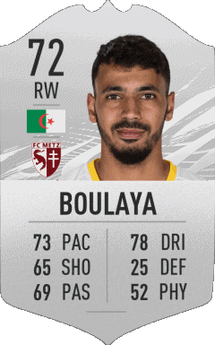 Farid Boulaya Algerien F I F A - Karten Spieler Videospiele Multimedia 