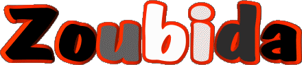 Zoubida Z FEMENINO - Magreb Musulmán Nombre 
