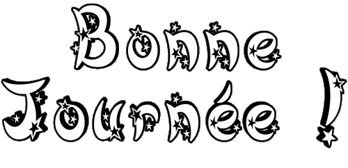 03 Bonne Journée Francese Messagi 