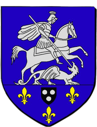 VILLENEUVE SAINT GEORGES 94 Abteilungen - Städte Frankreich Fahnen 