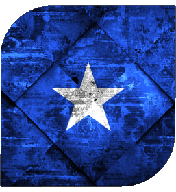 Carré Somalie Afrique Drapeaux 