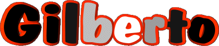 Gilberto G MASCULIN - Italie Prénoms 