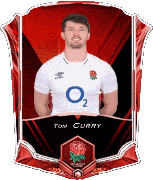 Tom Curry Team 2022 England Rugby - Spieler Sport 