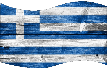 Rectangle Grèce Europe Drapeaux 