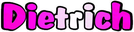Dietrich D MASCULINO - Alemania Nombre 