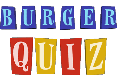 Logo-Logo Burger Quiz Programa de TV Multimedia 