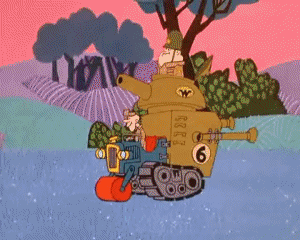 Motors Race Video GIF - 10 Wacky Races Cartoni animati TV Film Multimedia 