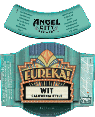 Eureka - Wit california style-Eureka - Wit california style Angel City Brewery USA Bier Getränke 